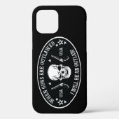 2e amendement Worpkussen Case-Mate iPhone Case (Achterkant)