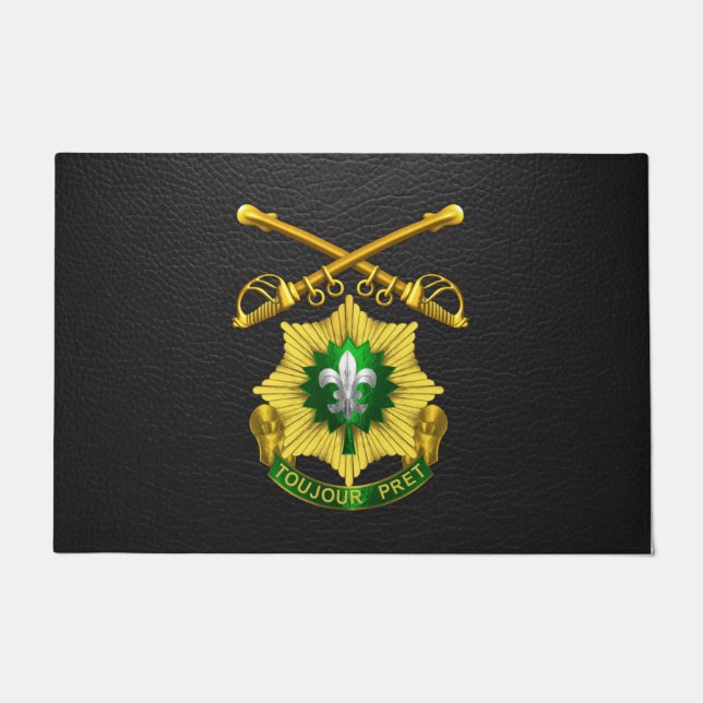 2e Armored Cavalry Regiment Deurmat (Voorkant)