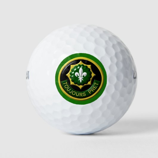 2e Armored Cavalry Regiment Golfballen (Voorkant)