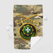 2e Armored Cavalry Regiment Golfhanddoek (Insitu)