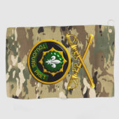 2e Armored Cavalry Regiment Golfhanddoek (Horizontaal)