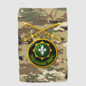 2e Armored Cavalry Regiment Golfhanddoek (Voorkant)