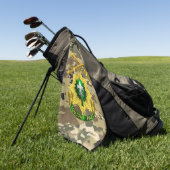 2e Armored Cavalry Regiment Golfhanddoek (Groen)