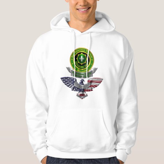 2e Armored Cavalry Regiment Hoodie (Voorkant)