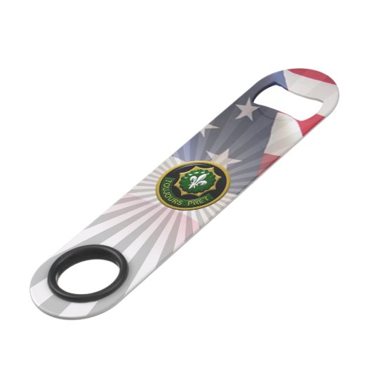 2e Armored Cavalry Regiment Speed Flessenopener (Voorkant Gekanteld)