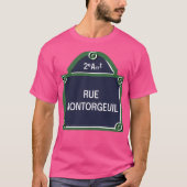 2e arrondissement van Parijs (thuisbasis van Monto T-shirt (Voorkant)