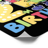 2e autisme verjaardagsfeestje 2 jaar oud autistisc poster (Hoek)