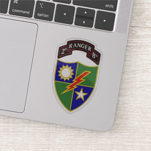 2e Bataljon - 75e Ranger Regiment Sticker (Detail)