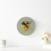 2E BATTALION 12E CAVALRY 1ST CAVALRY CLOCK RONDE KLOK (Huis)