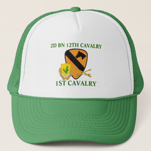 2E BATTALION 12E CAVALRY 1ST CAVALRY PET (Voorkant)