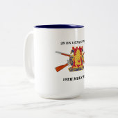 2E BATTALION 14E INFANTRY 10E MOUNTAIN MOK (Voorkant links)