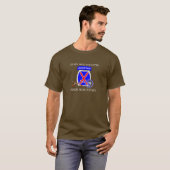 2E BATTALION 30E INFANTRY 10E MOUNTAIN SHIRT (Voorkant volledig)