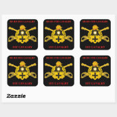2E BATTALION 5E CAVALRY 1STE CAVALRY STICKERS (Vel)