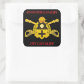 2E BATTALION 5E CAVALRY 1STE CAVALRY STICKERS (Tas)