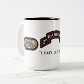 2E BATTALION 75E RANGER REGIMENT  TWEEKLEURIGE KOFFIEMOK (Voorkant links)