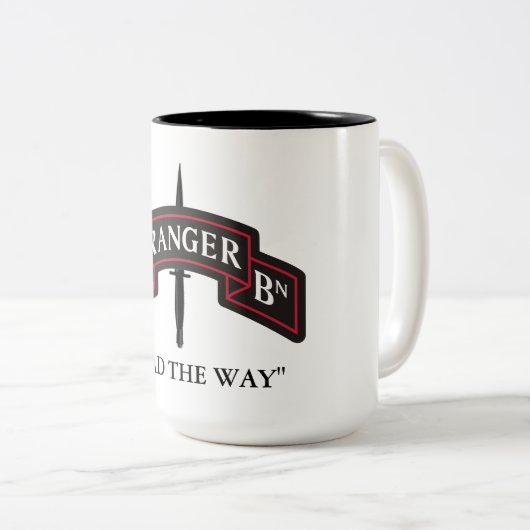 2E BATTALION 75E RANGER REGIMENT  TWEEKLEURIGE KOFFIEMOK (Voorkant rechts)