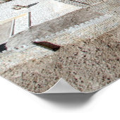 2e Beis HaMikdash (Heilige Temple in Yerusalem) Poster (Hoek)