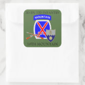 2E BN 22E INFANTERIE 10E BERG STICKERS (Tas)