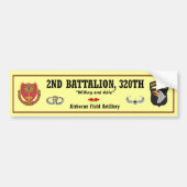 2e Bn, 320e FA Bumper.sticker Bumpersticker (Voorkant)