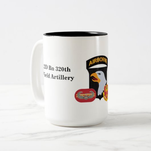 2e Bn 320e Mok van veldartillerie (Voorkant links)