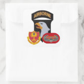 2E BN 320E VELDARTILLERIE 101E ABN STICKERS (Tas)