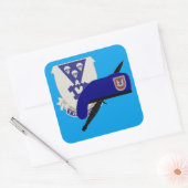 2E BN 503D INFANTERIE 101E STICKERS IN DE LUCHT (Envelop)