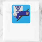 2E BN 503D INFANTERIE 101E STICKERS IN DE LUCHT (Tas)