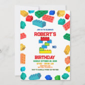 2e Bouwstenen Verjaardag, bouwfeest Kaart (Voorkant)