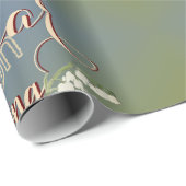 2e bruiloft Jubileum Cotton Lily of the Valley Cadeaupapier (Rol Hoek)