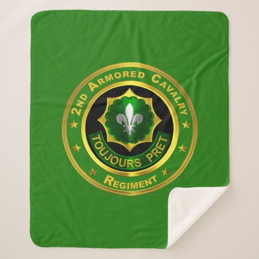 2e Cavalerie Regiment Gepantserd Sherpa Deken (Voorkant)
