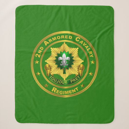2e Cavalerie Regiment Gepantserd Sherpa Deken (Voorkant)