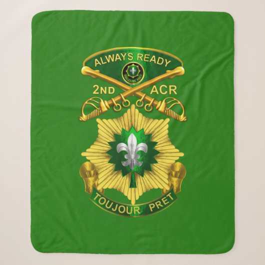 2e Cavalerie Regiment Sherpa Deken (Voorkant)