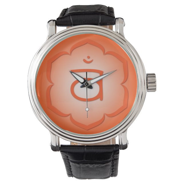 2e Chakra - Svadhisthana Horloge (Voorkant)