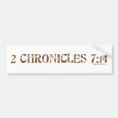 2e chronische toxiciteit 7:14 bumpersticker (Voorkant)