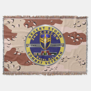 2e Corps Ondersteuningscommando Desert Storm-veter Deken