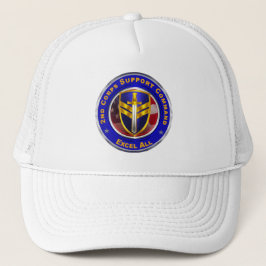 2e Corps Support Command "COSCOM" Trucker Pet