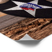 2e divisie Veteranen Vetjes plakken afdrukken Poster (Hoek)