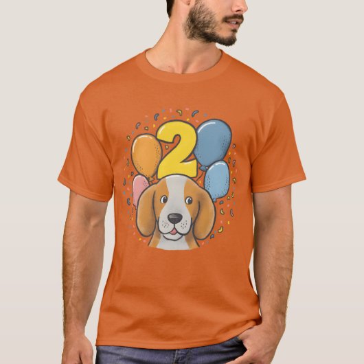 2e geboortedatum t-shirt (Voorkant)