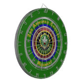2e Gepantserde Cavalerie Dartbord (Voorkant Links)