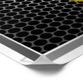 2e gepantserde cavalerie Regiment "Altijd klaar" Poster (Hoek)