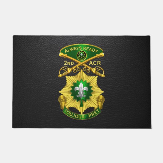 2e Gepantserde Cavalerie Regiment Deurmat (Voorkant)