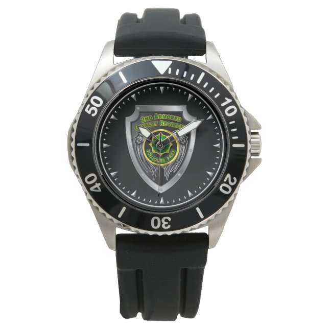 2e Gepantserde Cavalerie Regiment  Horloge (Voorkant)