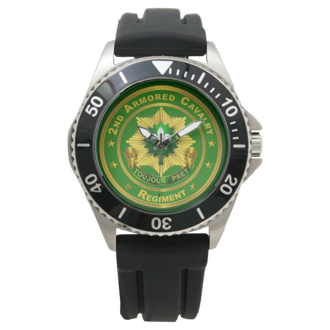 2e Gepantserde Cavalerie Regiment Horloge (Voorkant)
