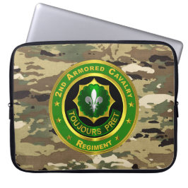 2e Gepantserde Cavalerie Regiment Laptop Sleeve