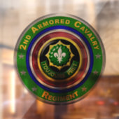 2e gepantserde valerie raamsticker (Vel 2)