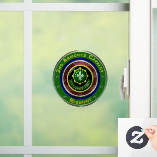 2e gepantserde valerie raamsticker (Huis)