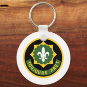 2e gepantserde valerie sleutelhanger (Voorkant)