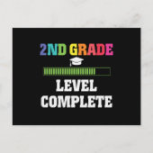 2e graad Complete Kind Terug naar schoolgamer Briefkaart (Voorkant)