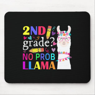 2e Graad Geen Prob-Llama Leraar Student Eerste Dag Muismat