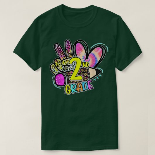 2e graad laatste dag van de tweede klas van de sch t-shirt (Design voorkant)